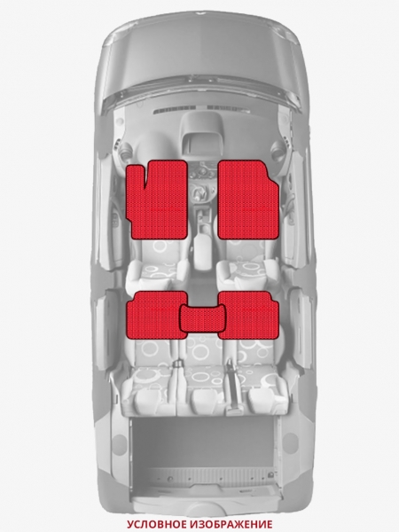 ЭВА коврики «Queen Lux» стандарт для Volkswagen Taro